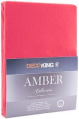 FLHF Prostěradlo Amber red 220-240x220 DecoKing