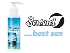 SENSUEL LUBRIKAČNÍ GEL MASSAGE 2IN1 ICE 100ML