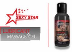 SEXY STAR LUBRICANT & MASSAGE LUBRIKAČNÍ GEL 100ML