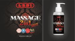 LSDI MASÁŽNÍ GEL MASSAGE 2IN1 HOT 150ML