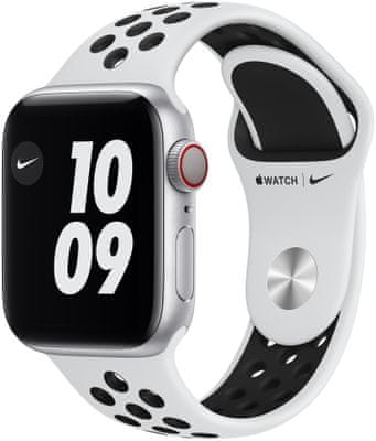 Apple Watch Nike Series 6 Cellular, 40mm Silver Aluminium Case