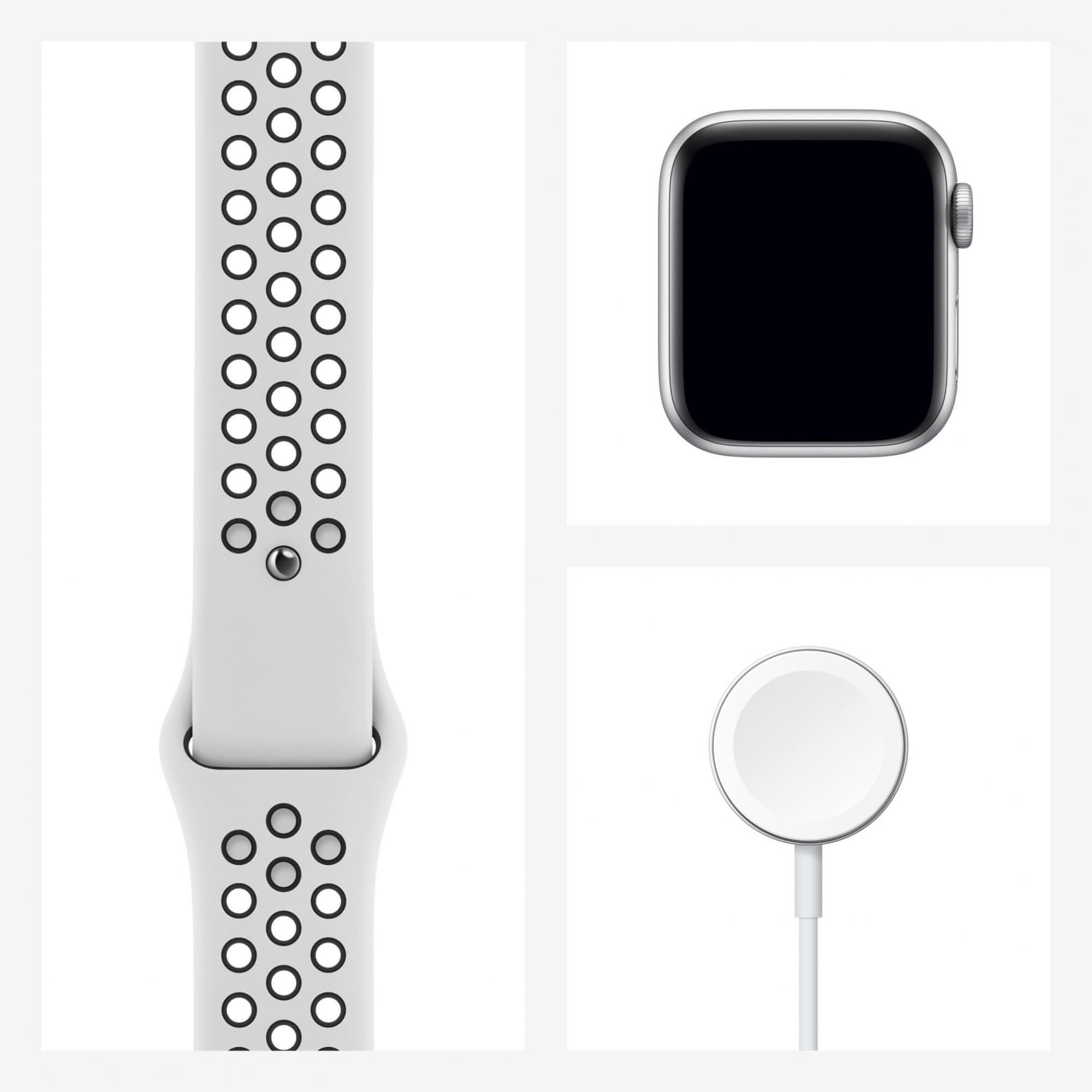 Apple Watch Nike Series 6 Cellular, 40mm Silver Aluminium Case