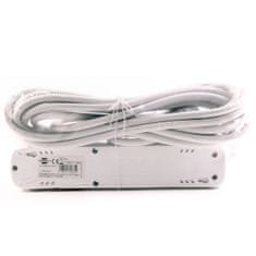 Brennenstuhl 5 zásuvek 3m 3G1,5 Prodlužovací kabel 16A bílý 3M