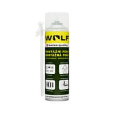 WOLF swiss quality Montážní (PUR) pěna trubičková NÍZKOEXPANZNÍ 500ml