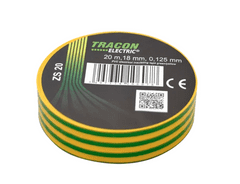 Páska izolační žluto-zelená 20mx18mm 10 ks