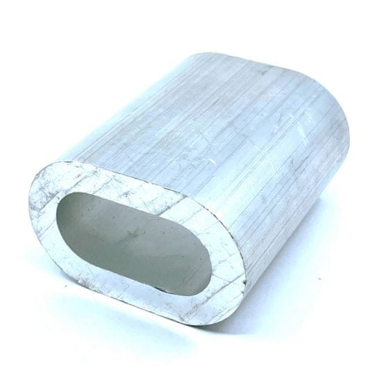 Objímka hliníková EN13441-3 1 mm 1 mm 100 ks