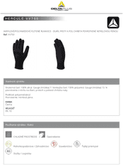 Zateplené pracovní rukavice HERCULE VV750 10