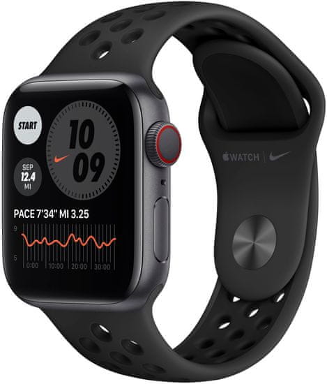 Apple Watch Nike Series 6 Cellular, 40mm Space Gray Aluminium Case