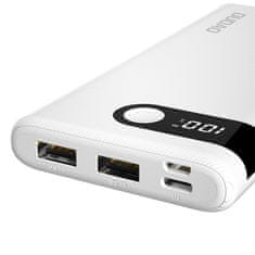 DUDAO K9Pro Power Bank 10000mAh 2x USB 2A, černý