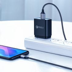 Ugreen kabel USB / USB-C QC 3A 1m, šedý