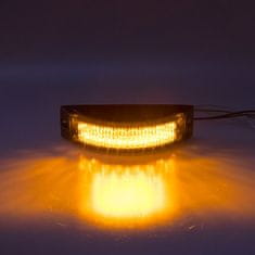 Stualarm Výstražné LED světlo vnější, oranžové, 12-24V (kf188)