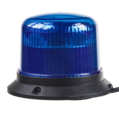 Stualarm PROFI LED maják 12-24V 10x3W modrý magnet ECE R10 121x90mm (911-E30mblu)