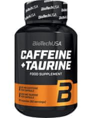 BioTech USA Caffeine + Taurine 60 kapslí