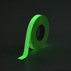 PROTISKLUZU Fotoluminiscenční protiskluzová páska 25 mm x 18,3 m