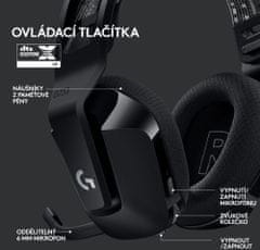 Logitech G733 Lightspeed, černá (981-000864)