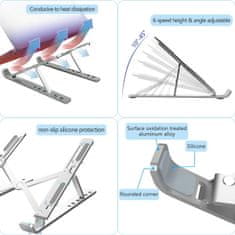 Alum online Přenosný skládací stojan na notebook
