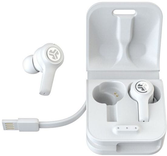 Jlab JBuds Air Executive True Wireless, bílá