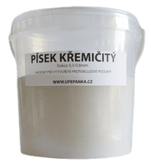 BARVY NA BETON Písek křemičitý KMP frakce 0,3-0,8mm 10kg