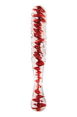 Dreamtoys A&E Eves Sweetheart Swirl Glass Dildo (22 cm)