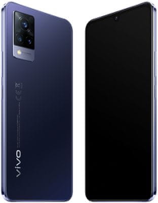 VIVO V21 5G nejrychlejší internet výkonný telefon luxusní výbava procesor MediaTek Dimensity 800U 5G podpora 5G 33W rychlonabíjení reverzí dobíjení čtečka otisku prstů NFC trojnásobný fotoaparát 64 + 8 + 2 Mpx HDR10+ OS Android 11 FunTouch 11.1 IP52 přední kamera 44Mpx panorama ultraširokoúhlý objektiv makro objektiv super noční režim optická stabilizace obrazu luxusní design elegantní výkonný telefon fotomobil 8GB RAM výkonná baterie dlouhá výdřž rychlý výkon 90Hz obnovovací frekvence bezrámečkový displej výkonný dostupný telefon