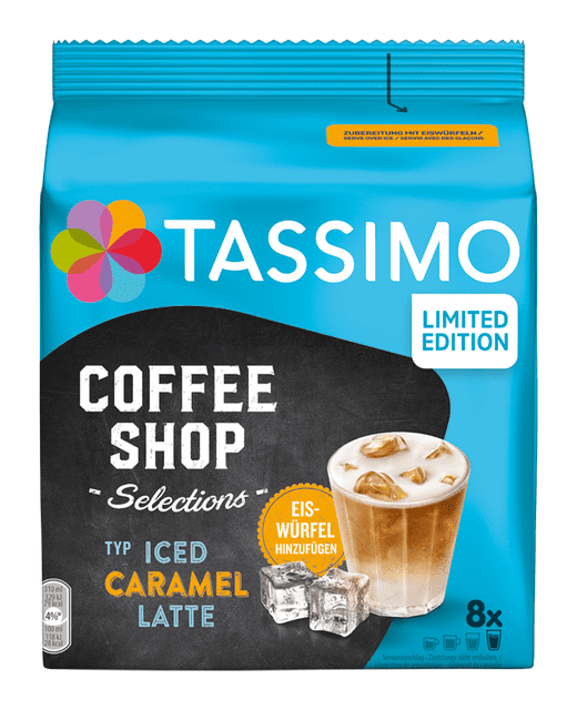 Tassimo Jacobs Kronung Latte Iced Caramel 268g