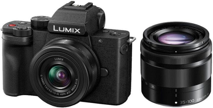 Panasonic Lumix DC-G100 + 12-32 + 35-100 (DC-G100WEG-K) - rozbaleno