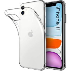 MG Ultra Clear 0.5mm silikonový kryt na iPhone 11, průsvitný