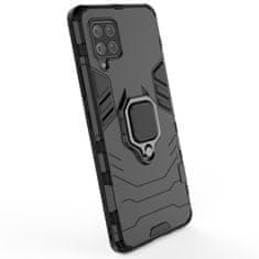 MG Ring Armor plastový kryt na Samsung Galaxy A42 5G, černý