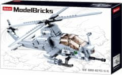 Sluban Army model bricks m38-b0838 bitevní helikoptéra