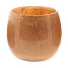 Skleněný květináč DutZ, Pot, výška 6 cm, průměr 8 cm, barva lososová