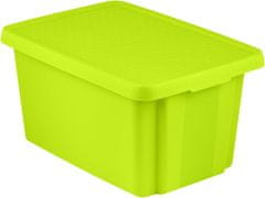shumee Úložný box s víkem 45L - zelený CURVER