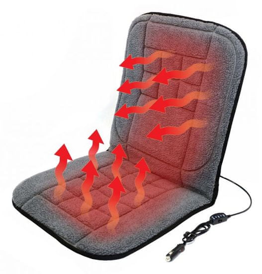 shumee Potah sedadla vyhřívaný s termostatem - 12V TEDDY, přední