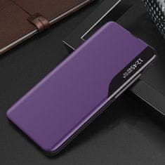 OEM Knížkové pouzdro s imitací kůže na Samsung Galaxy A72 / A 72 5G purple