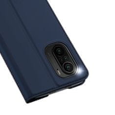 Dux Ducis Skin Pro knížkové kožené pouzdro na Xiaomi Redmi Redmi K40 / Poco F3, modré