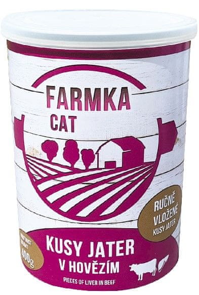 FALCO FARMKA CAT s játry 6x400g