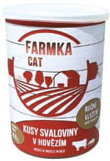 FALCO FARMKA CAT se svalovinou 6x400g