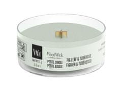 Woodwick Petite Fig Leaf & Tuberose vonná svíčka 31 g