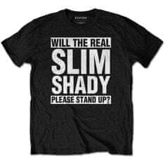 Tričko Real Slim Shady unisex černé