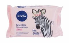 Nivea 25ks cleansing wipes micellar 3in1, čisticí ubrousky