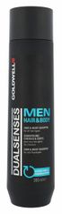 GOLDWELL 300ml dualsenses for men hair & body, šampon
