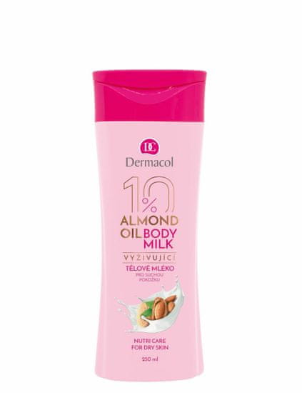 Dermacol 250ml almond oil, tělové mléko