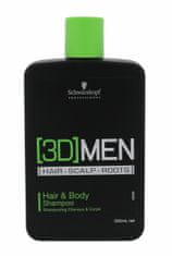 Kraftika 250ml 3dmen hair & body, šampon