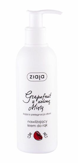 Kraftika 200ml ziaja hand cream grapefruit & green mint, krém na ruce