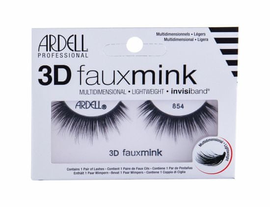 Ardell 1ks 3d faux mink 854, black, umělé řasy