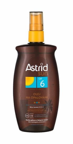 Astrid 200ml sun tanning oil spf6