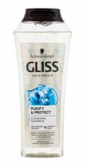 Schwarzkopf 250ml gliss kur purify & protect, šampon