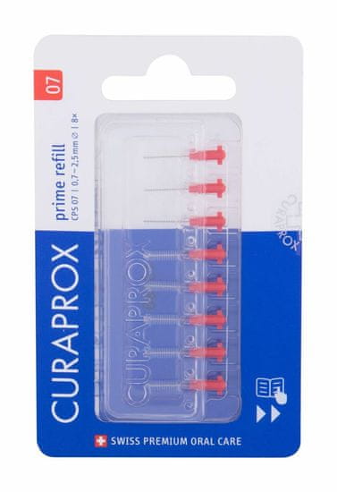 Curaprox 8ks prime refill cps 0,7 - 2,5 mm