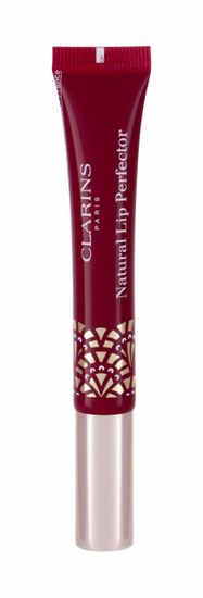 Clarins 12ml natural lip perfector, 18 intense garnet