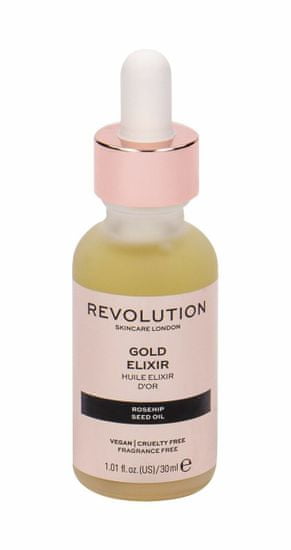 Revolution Skincare 30ml gold elixir rosehip seed oil