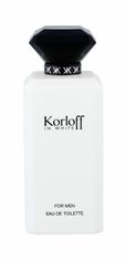 Kraftika 88ml korloff in white, toaletní voda